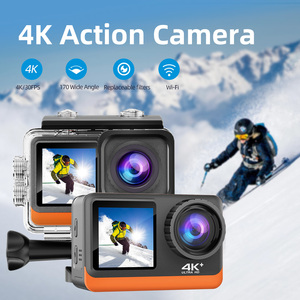 กล้องแอคชั่น 4K กล้องกีฬา WiFi พร้อมหน้าจอสัมผัส 16MP 30M กล้องกันน้ําใต้น้ํา 170 มุมกว้าง - Product Image 2