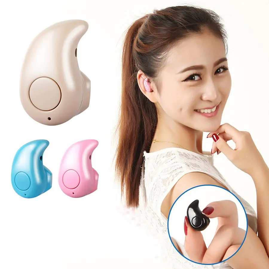 Mini fone de ouvido wireless s530, fone de ouvido auricular com áudio estéreo e deixa as mãos livres, celular