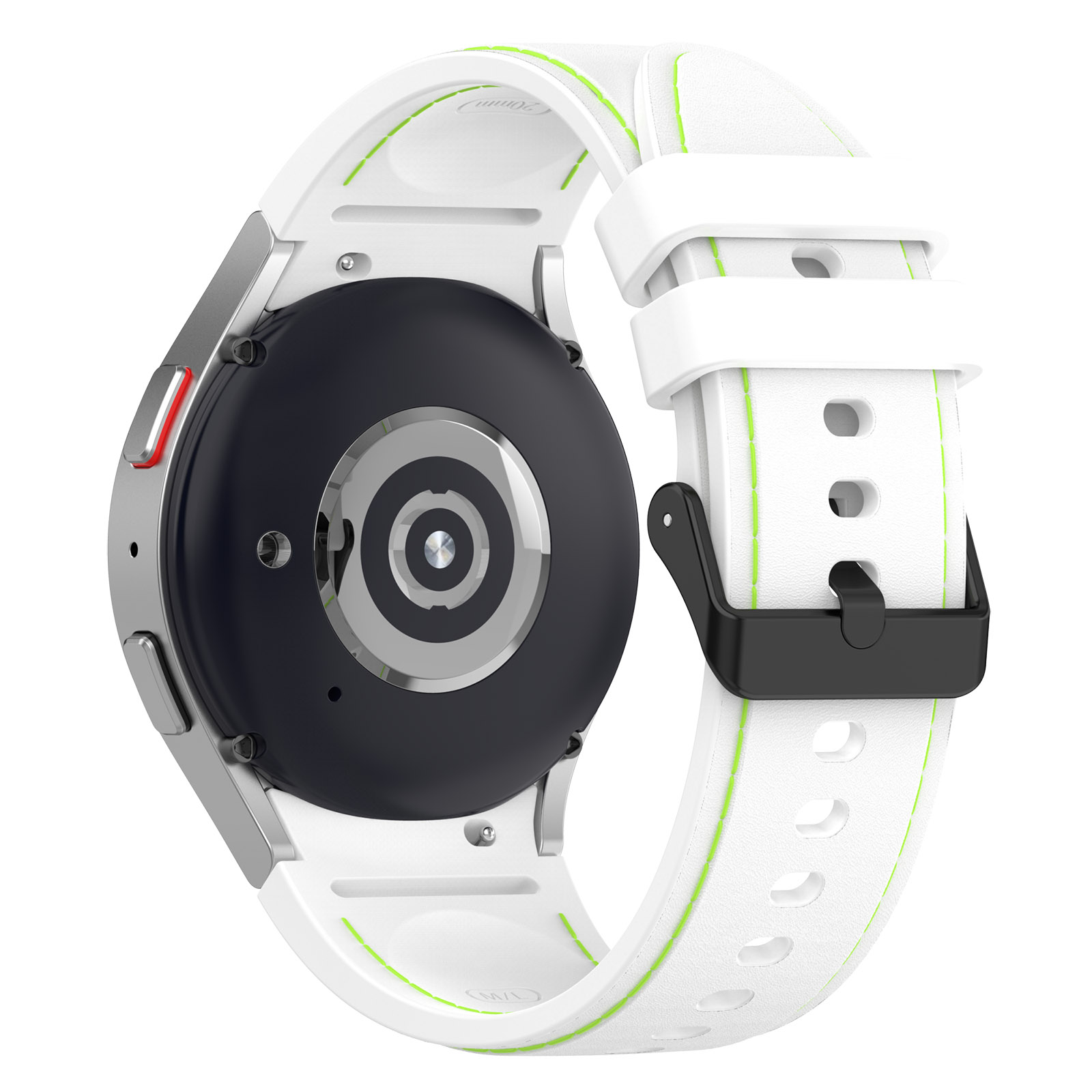 เส้นสีขาว + สีเขียว