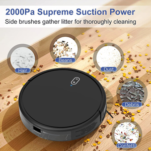 Yeni stil 2 in 1 vakum akıllı Robot temizleyici Tuya mop App kontrolü ile robotlu süpürge - Product Image 3