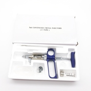 0.5 मिली 1 मिली 2 मिली 5 मिली समायोज्य पशुधन पशु पशु पशु पशु पशु पशु पशु पशु पशु चिकित्सा टीकाकरण निरंतर इंजेक्शन खुराक सी प्रकार स्वचालित सिरिंज - Product Image 5