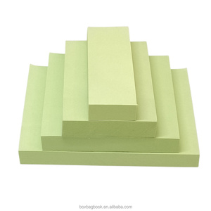 School Teacher Student Office Company Sticky Writable Memo Notepads Stationary Custom Wooden Mini <strong>Notepad</strong> with Backing Card - Product Image 4