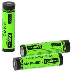 ความจุสูง18650ประเภท3.7โวลต์3500มิลลิแอมป์ชั่วโมง Tambas ไฟฉายแบตเตอรี่ - Product Image 3