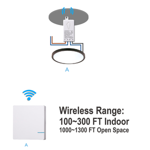 10A Smart Home Automation drahtloser Fernsteuerungsschalter funktioniert Google Tuya BLE WLAN intelligenter Schalter IP66 kompatibel Smart Life App - Product Image 5