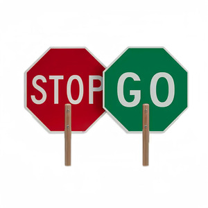 Ngoài trời khả năng hiển thị cao nhôm Octagon Giao Thông Đường Bộ an toàn phản xạ tốc độ vết sưng cảnh báo cầm tay bãi đậu xe dấu hiệu - Product Image 4