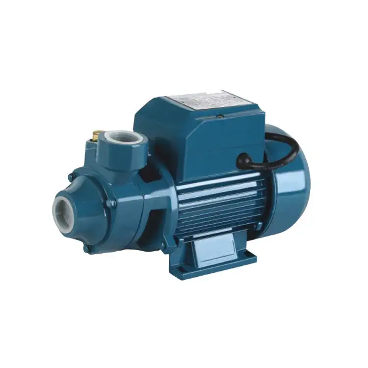 Prix de la pompe périphérique domestique basse pression 0.37kw 0.5hp Dc Mini moteur pompe à eau sous pression