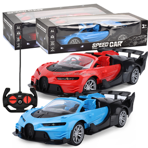 1:18 RC oyuncak arabalar simülasyon spor cabrio araba modeli yüksek hızlı kablosuz uzaktan kumanda araç far ile - Product Image 1