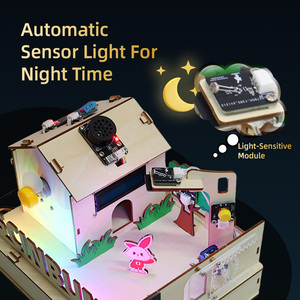 Tscinbuny in legno fai da te IoT voce Smart Home Kit di formazione stelo Kit per Arduino - Product Image 3