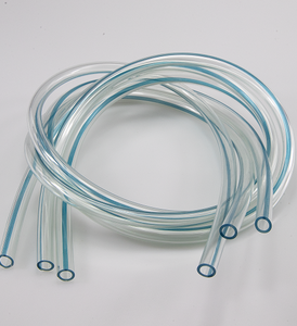 Esnek şeffaf PVC örgülü hortum trend şeffaf PVC boru ve kablo koruması için boru - Product Image 4