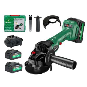21v 100/125毫米电池电源无绳角磨机，带电池和充电器微角磨机 - Product Image 1