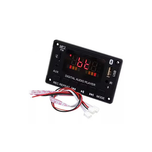 Новый 5 В/12 В FM радио MP3-плеер плата bt MP3 комплект аудио декодер Модуль платы - Product Image 4