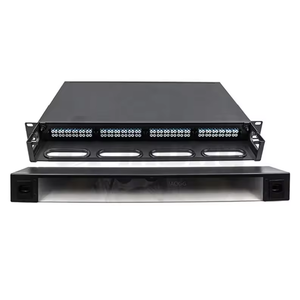 Cfofc 1U montaje en rack MTP / MPO cassette Patch Panel ,19 pulgadas ODF Panel 3 módulo MTP a 12 x LC dúplex - Product Image 5