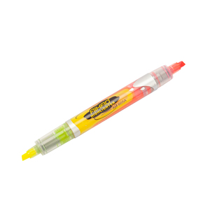 Aihao punta a scalpello bicolore multicolore 2 in 1 evidenziatori personalizzati penna cancelleria - Product Image 2