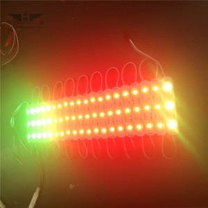 新しいデジタルドリームカラーRGB LED射出モジュール12V IC 2811 LEDモジュールライト
