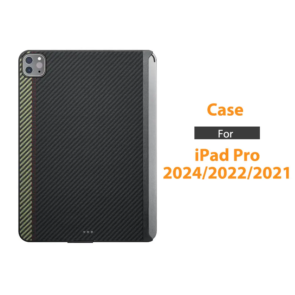 Capa protetora para tablet ipad Air Pro 11 13 2024, capa de fibra de aramida anti-queda, capa protetora Pbk169 Laudtec