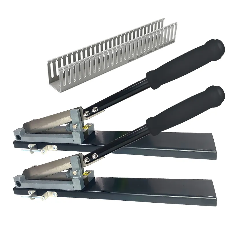 WBO Cutting Pvc Open Slot Trunking Adjustable Conduit Cutting System 4 inches Cutting Max width Wire Channel Cutter