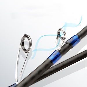 Sıcak satış gelenler 1.95m 2.05m MF Ultra hızlı eylem süper hafif 2 bölümler plaj uzun döküm olta - Product Image 4