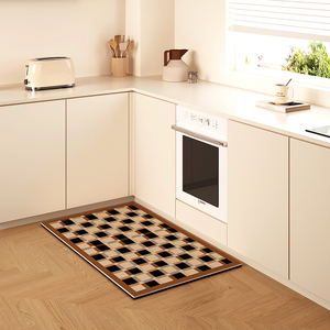 Anti-Vermoeidheid Keuken Gedempte Mat Voor Vloer Ultra Zachte Waterdichte Staande Vlekbestendige Pvc Comfort Tapijten Voor Thuiskantoor - Product Image 6