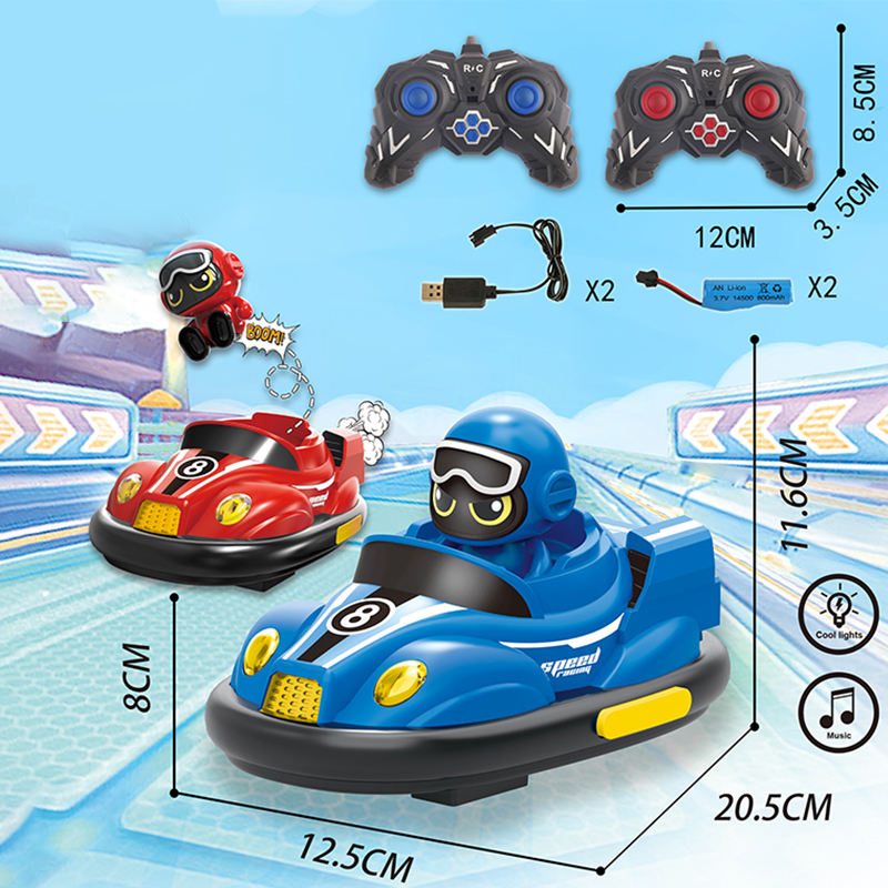 Coches de parachoques EPT1525359-2.4G de Rc (luces, música)(24PCS/CTN)