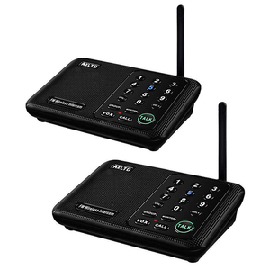 Erweiterbares drahtloses 30-Kanal-Intercom-System: Ideal für Häuser, Haushalte, Unternehmen und Büros mit großer Reichweite - Product Image 1