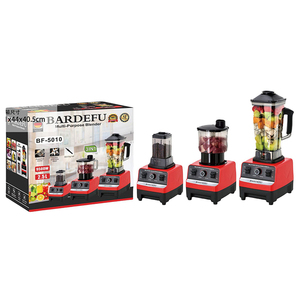 Sıcak satış 3 In 1 çok fonksiyonlu mikser Blender elektrikli meyve suyu Machine makinesi ev elektrikli taşınabilir gıda değirmeni - Product Image 4