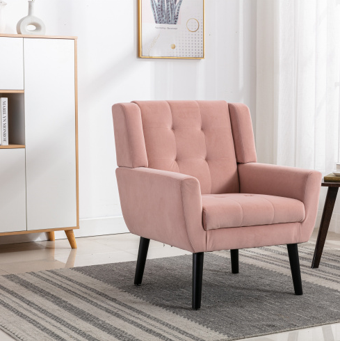 Foam + Pink + Upholstered