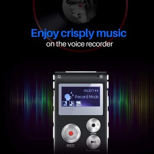 Registratore vocale digitale, lettore MP3 ad attivazione vocale Audio registratore vocale multifunzione con altoparlante incorporato PQ138