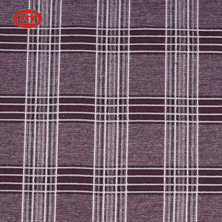 Keqiao textil rayas liso TR tela de poliéster viscosa elegante para traje de tela de ropa