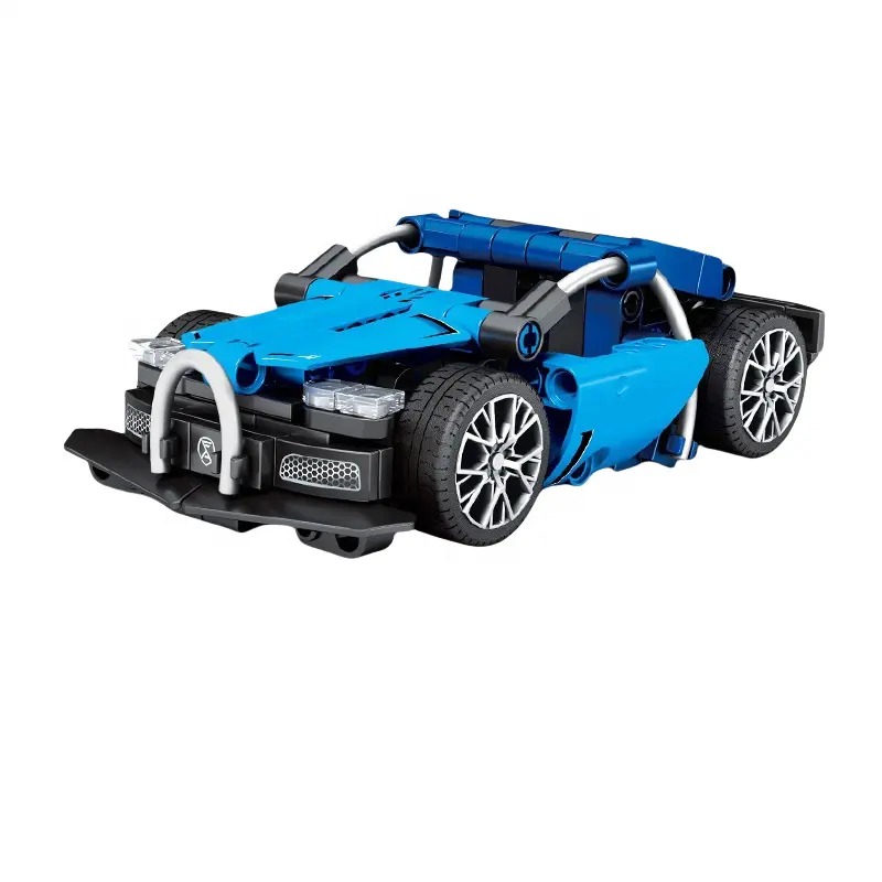 Yeni tasarım yapı taşı araba mekanik fırtına serisi Model araba yapı taşı setleri DIY oyuncaklar çocuklar için