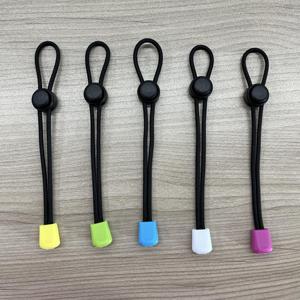 1/8 Inch <strong>Elastic</strong> Bungee <strong>Cord</strong> <strong>With</strong> <strong>Cord</strong> Lock and Single Hole <strong>End</strong> Stopper for Drawstring Shoelaces Clothing - Product Image 4