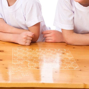 108 pcs rõ ràng Acrylic thân thiện với môi hình dạng phim hoạt hình ghép hình câu đố thiết lập thách thức khó khăn nhất Trò chơi câu đố cho trẻ em Đồ chơi quảng cáo - Product Image 3