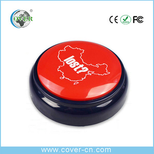 Factory Cheap Game Buzzer Office Prank Toys <strong>Custom</strong> Recordable <strong>Easy</strong> <strong>Button</strong>, Programmable Voice <strong>Button</strong> Push Sound <strong>Button</strong> - Product Image 5