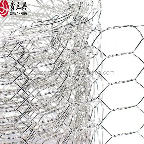 Kenya shop online galvanized mesh for cage bird rabbit chicken wire mesh / hexagonal mesh low price /poultry fence