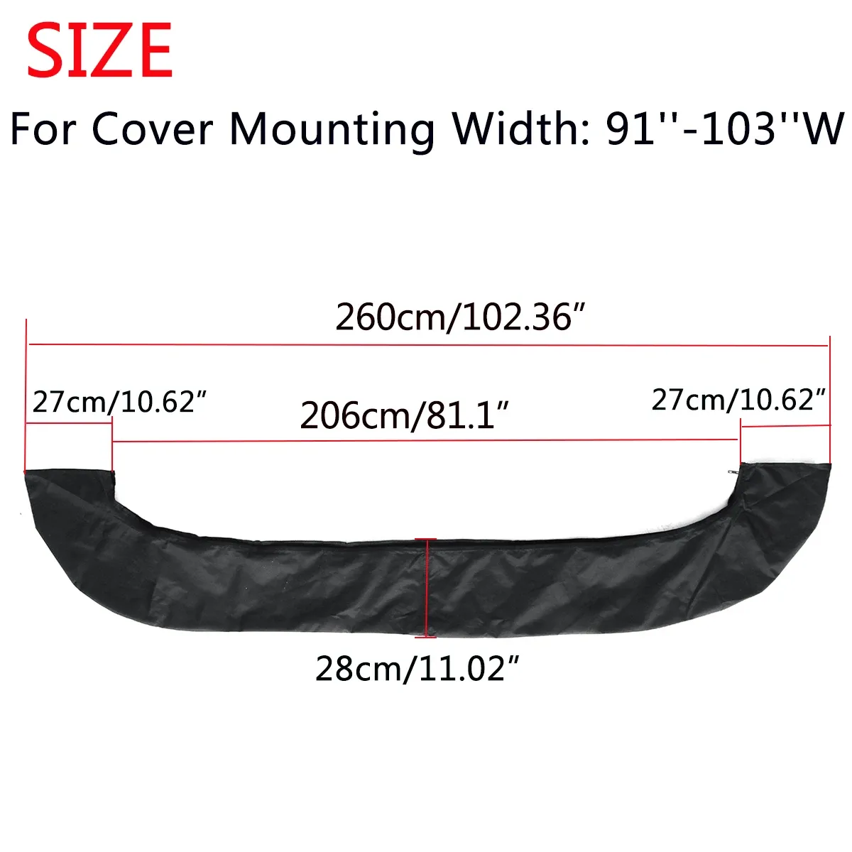 Black 91-103w