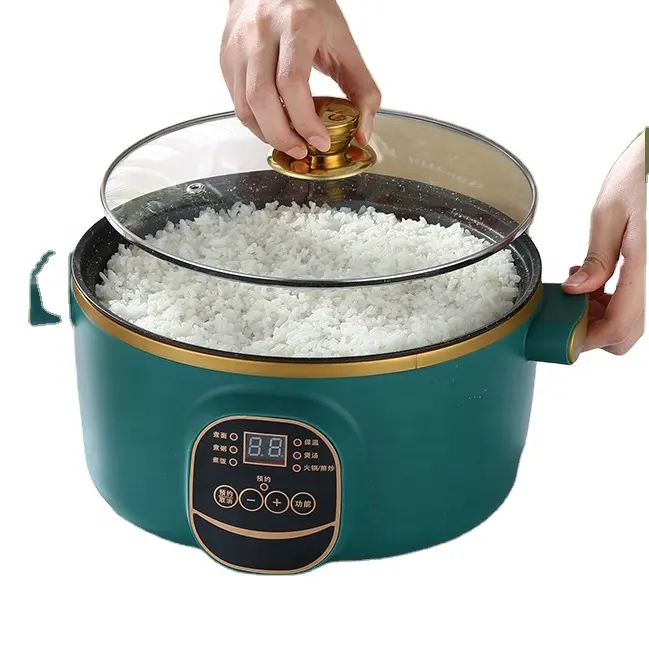 Cuiseur à riz électrique de haute qualité, cuiseur à vapeur électrique avec grille de vapeur, largement utilisé dans les dortoirs