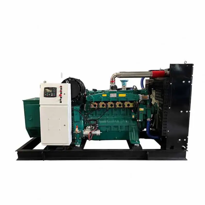 Gran oferta CHP 7kw 8kw 20kw 25kva 30kw 50kw planta de energía de motor de gas metano generador de biogás de gas natural con motor Perkins