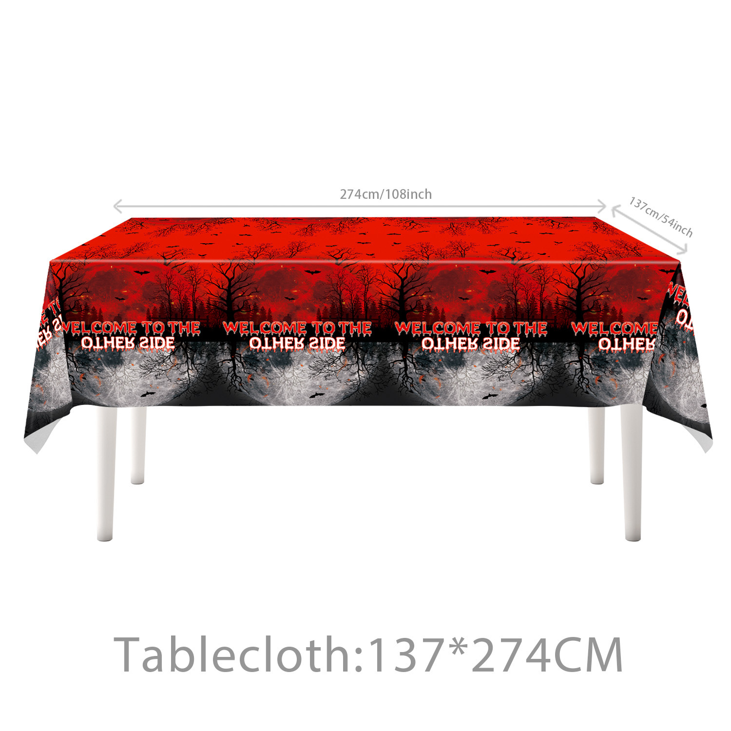Mantel de 137 x 274 cm