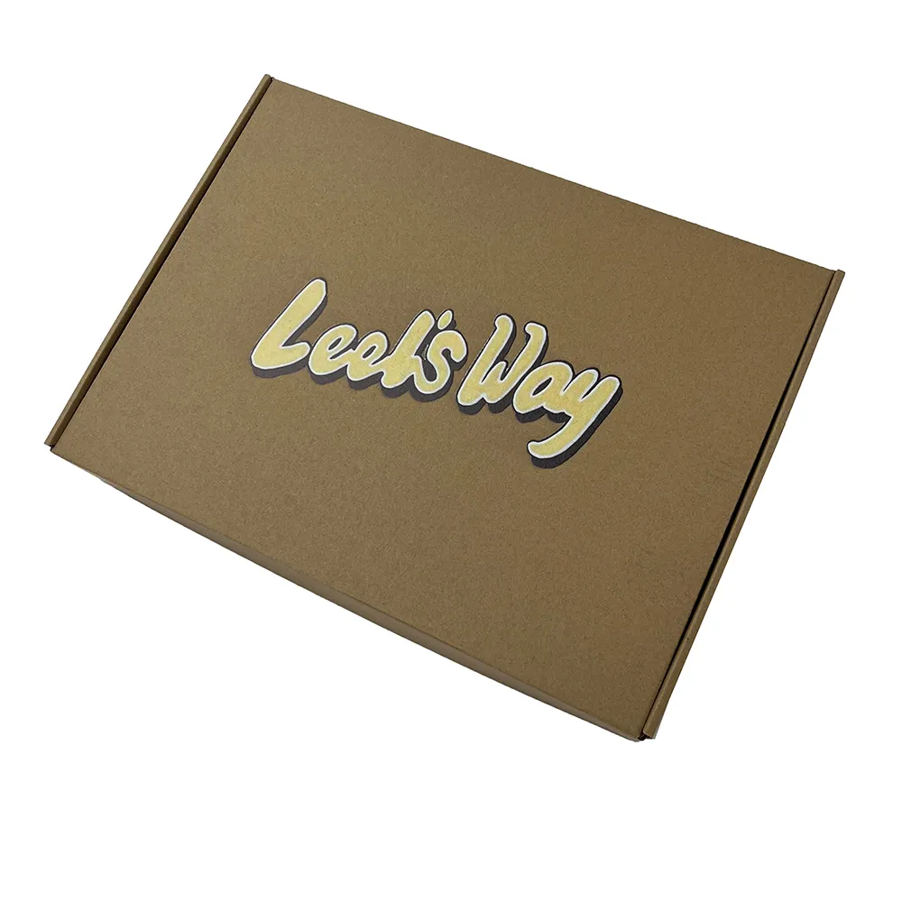 Commercio all'ingrosso personalizzato ultimo design cartone ondulato cosmetici spedizione confezione regalo scatola postale con logo