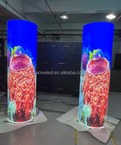 Shenzhen Technologie P2 Soft Led Panel Dünner LED-Modul-Bildschirm Kunden spezifische Form Digitale Softfilm-Anzeige Flexibler LED-Bildschirm - Product Image 4
