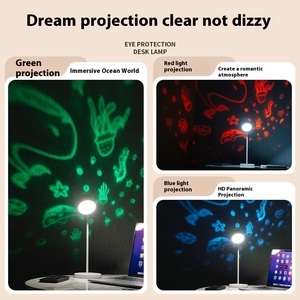Smart LED Desk <strong>Lamp</strong> with Wireless <strong>Charging</strong> for Eye Protection Creative Gift Projection <strong>Lamp</strong> for Reading Room New Release - Product Image 4