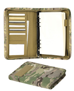 Tactical A5 Cover per <span class=keywords><strong>Notebook</strong></span> a fogli mobili di protezione per escursioni all'aperto in viaggio di caccia