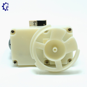 义丰高扭矩低转速50毫米DC有刷齿轮电机24v 12v DC方形齿轮电机，带Dc 365 360电机，用于自动售货机 - Product Image 3