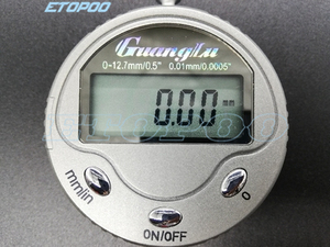 0-12.7mm Digital <strong>Indicator</strong> with MAX / MIN Value <strong>Function</strong> Ial <strong>Indicator</strong> with Peek Hold Facility Digital Gage - Product Image 2