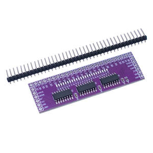Single chip microcontroller serial to parallel pin IO expansion <strong>module</strong> 74HC595 <strong>output</strong> port expansion 3 to 24 pin LED <strong>control</strong>