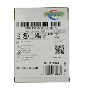 WAGOS PLC Controller modulo 750 455 originale 750 455 WAGOS I/O sistema PLC modulo analogico 750-455 ingresso analogico modulo 4AI WAGOS - Product Image 2