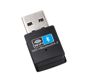 2 in 1 USB 2.4 GHZ USB BT4.2 WiFi adaptörü 150Mbps kablosuz ağ kartı WiFi güvenlik cihazı alıcı PC Laptop için - Product Image 3