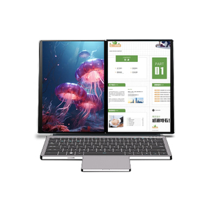 Betrieb 10,95 Zoll 2IN 1 Laptop Brandneuer 2K Notebook Computer 6-Core i3 Touch Dual Screen Gaming Laptops Tastatur Tablet PC - Product Image 1