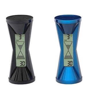 CL048 Timer per il conto alla rovescia elettronico digitale a forma di clessidra economico multifunzione con orologio - Product Image 2