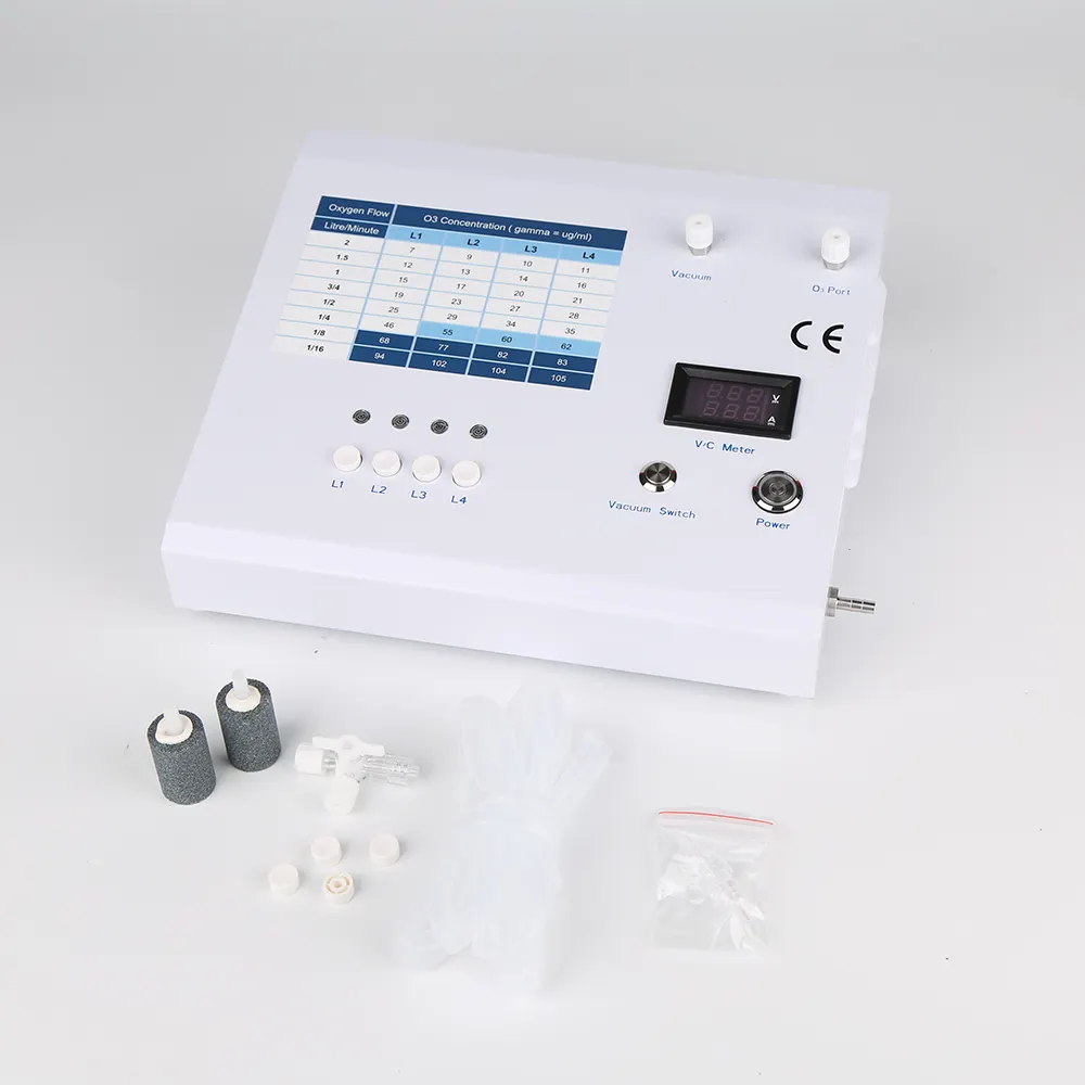 Máquina profissional de terapia de ozônio, fabricante de 7-105 mgs para autohemoterapia