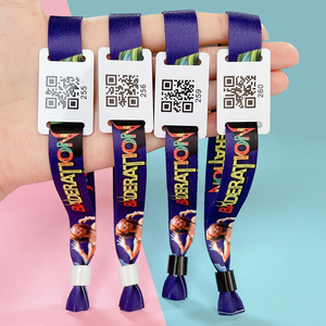 13,56 MHz NFC тканевый браслет и NT213 чип RFID браслеты для безопасного события и удобного контроля доступа - Product Image 5